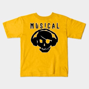 Musical skull Kids T-Shirt